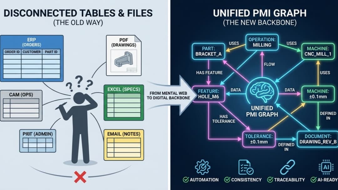 Dots, Lines and Your Factory: How Graphs Become the Backbone of Unified PMI