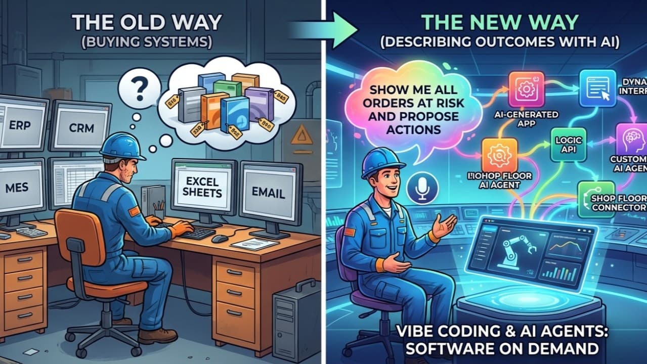 From Metal Company Using Software → To Software Company Doing Metal